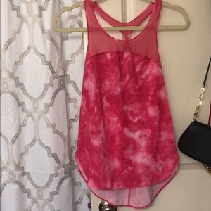 Lululemon pink tank (size 4)